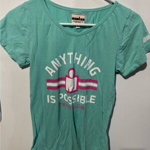 Iron Man Teal Short Sleeve Tee